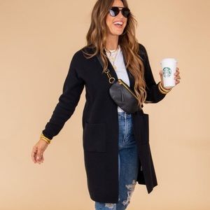 Tribal Coatigan Black XL